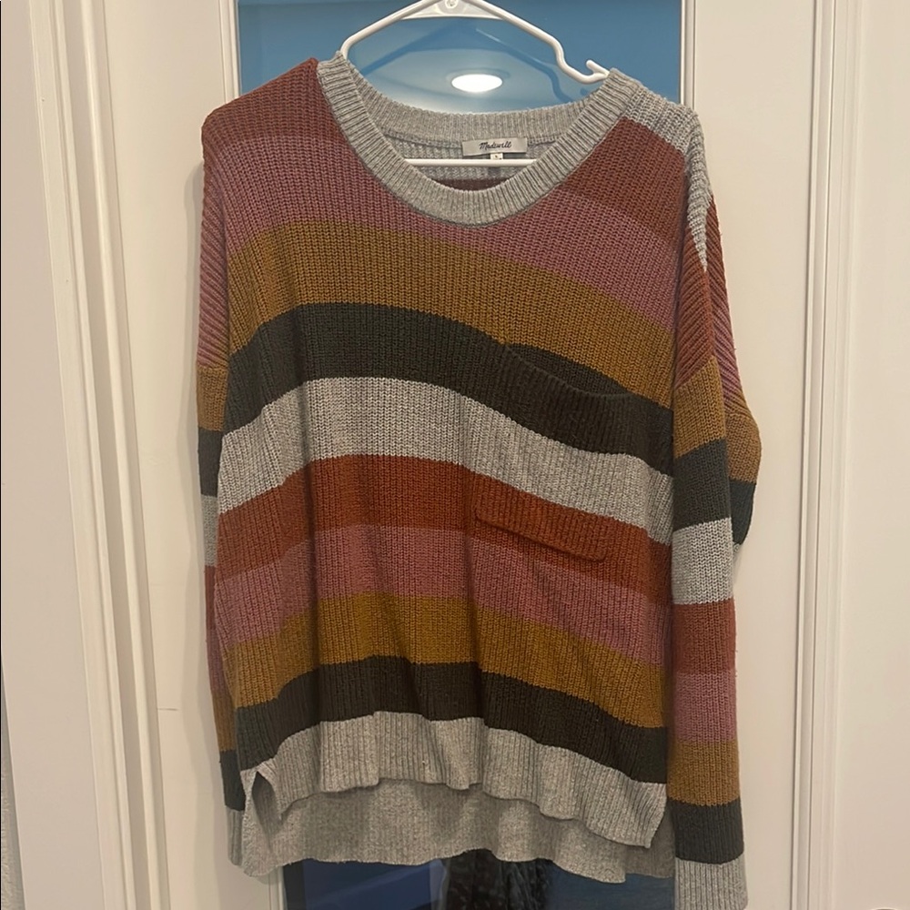 Colorful Striped Sweater